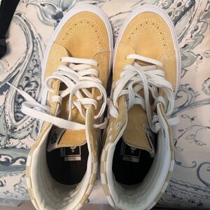 Vans Yellow Suede High-Tops